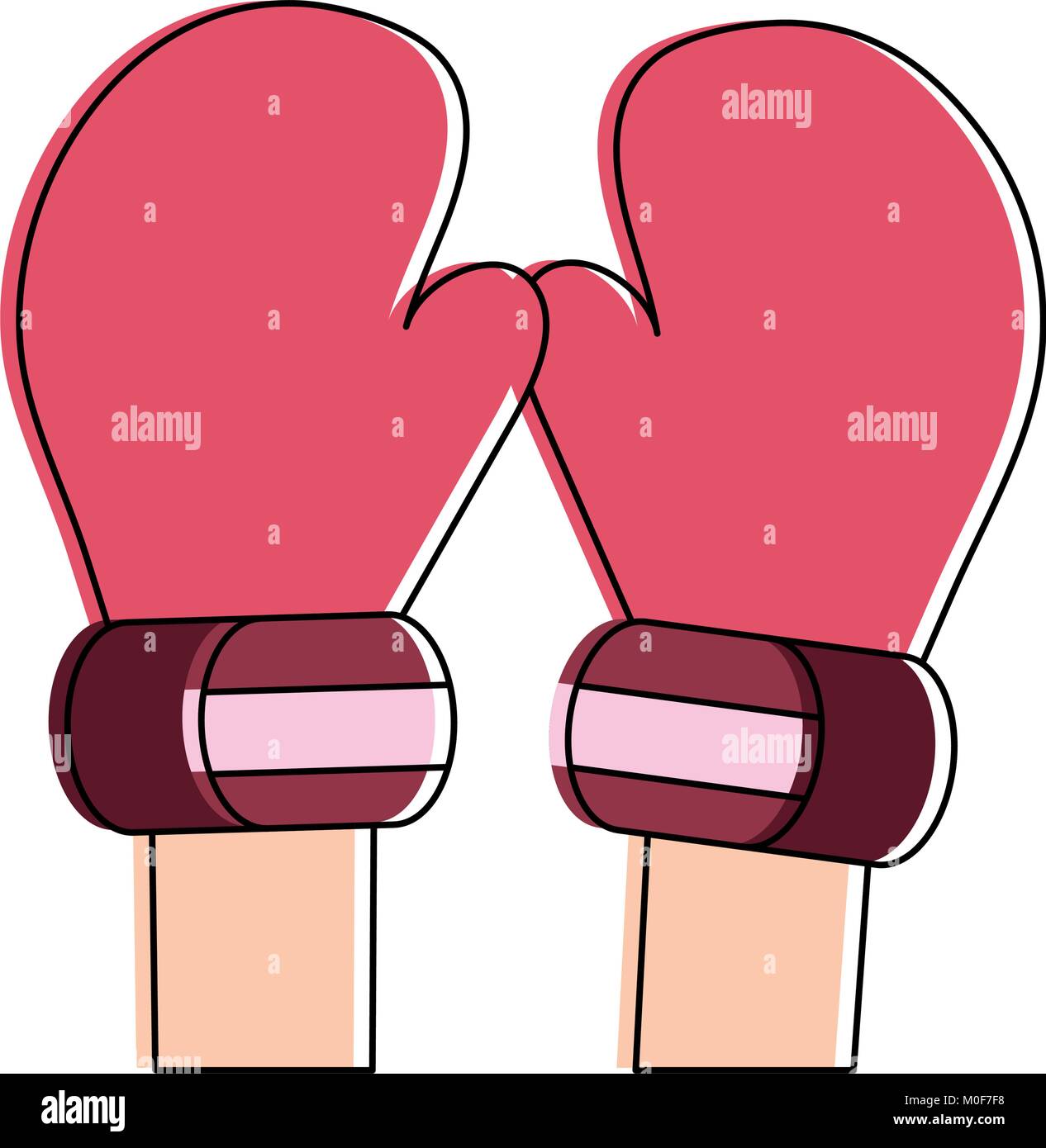 Boxing gloves isolated Stock Vector Image & Art - Alamy