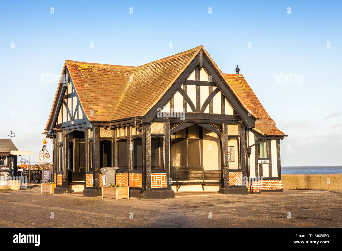 The grade 1 listed building Moot Hall, Aldeburgh, Suffolk UK Stock Photo