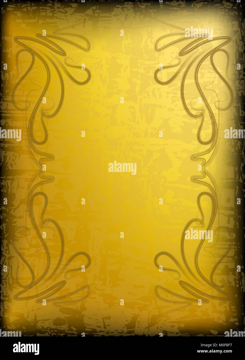 Old-fashioned vintage frame. EPS10 Stock Vector Image & Art - Alamy