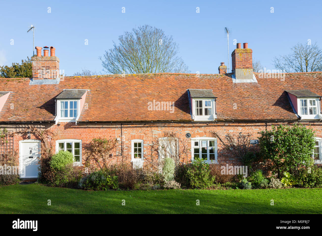 Old traditional brick houses, Orford, Suffolk, UK Stock Photo Alamy