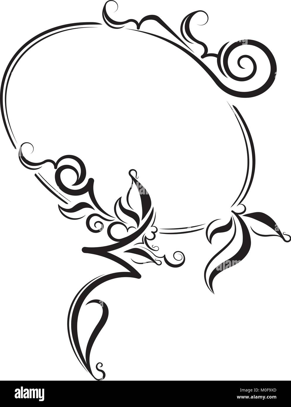 Rich Decorated Vintage Oval Frame With Blank Space For Text May Be Used As Greeting Card Or Invitation Vector Illustration Template In Retro Style Stock Vector Image Art Alamy Rich Decorated Vintage Oval Frame With Blank Space For Text May Be Used As Greeting Card Or Invitation Vector Illustration Template In Retro Style Stock Vector Image Art Alamy