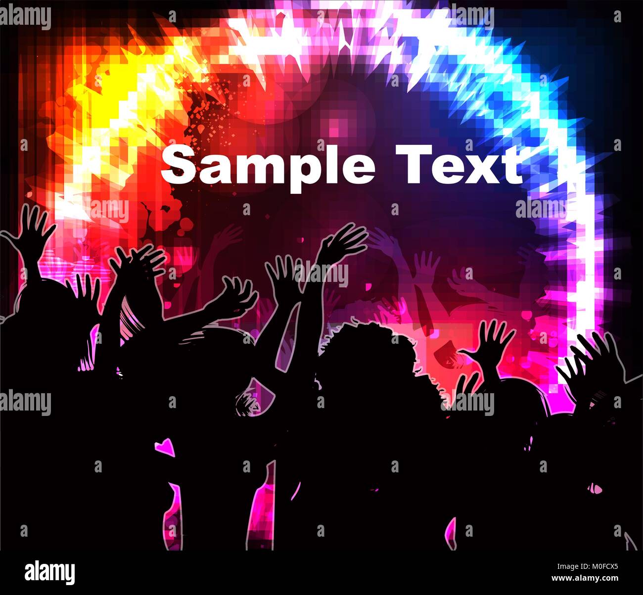 Disco design. EPS10 Stock Vector Image & Art - Alamy