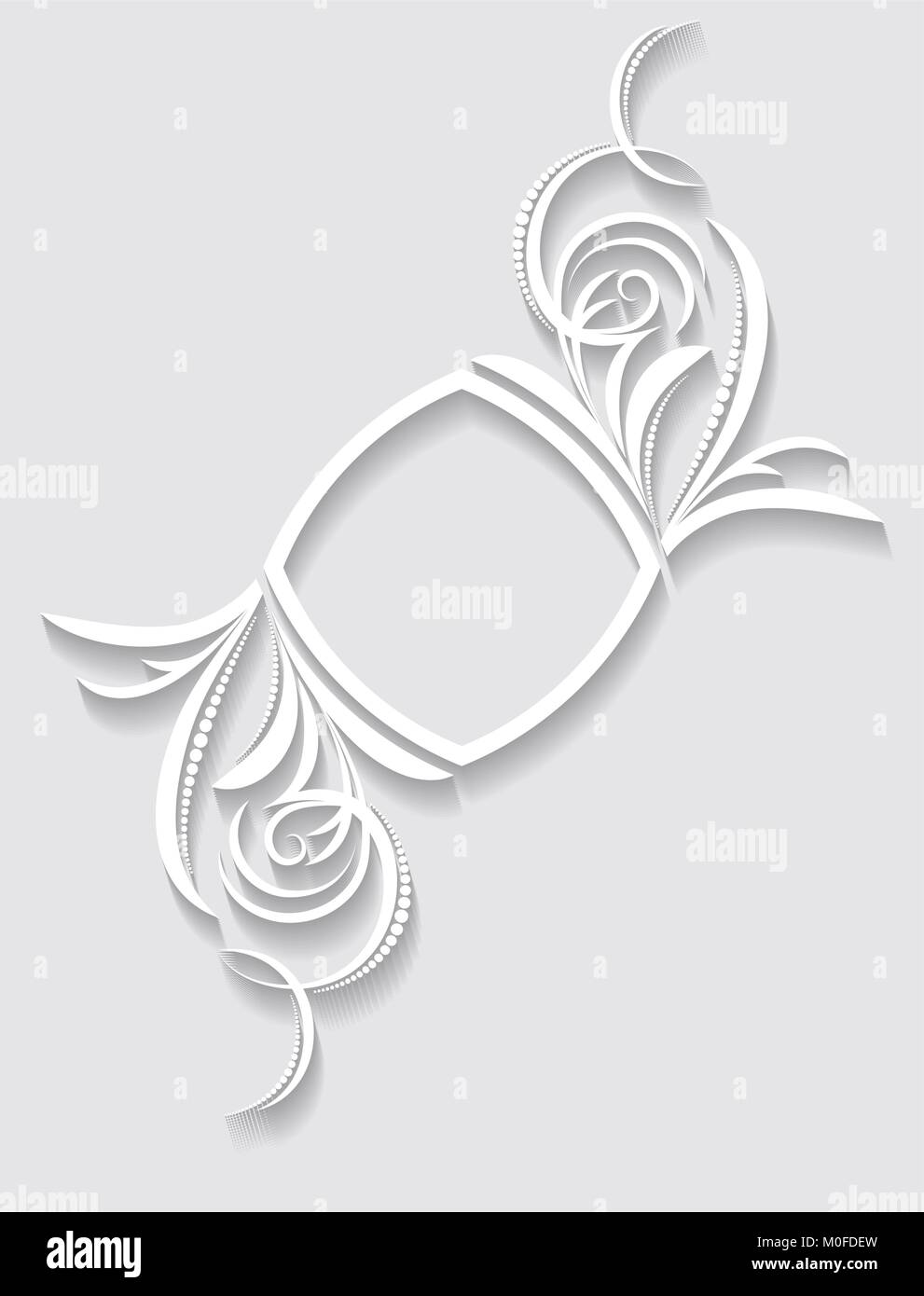 Frame Paper Style Paper frame in cut of paper style Stock Vector Image & Art - Alamy