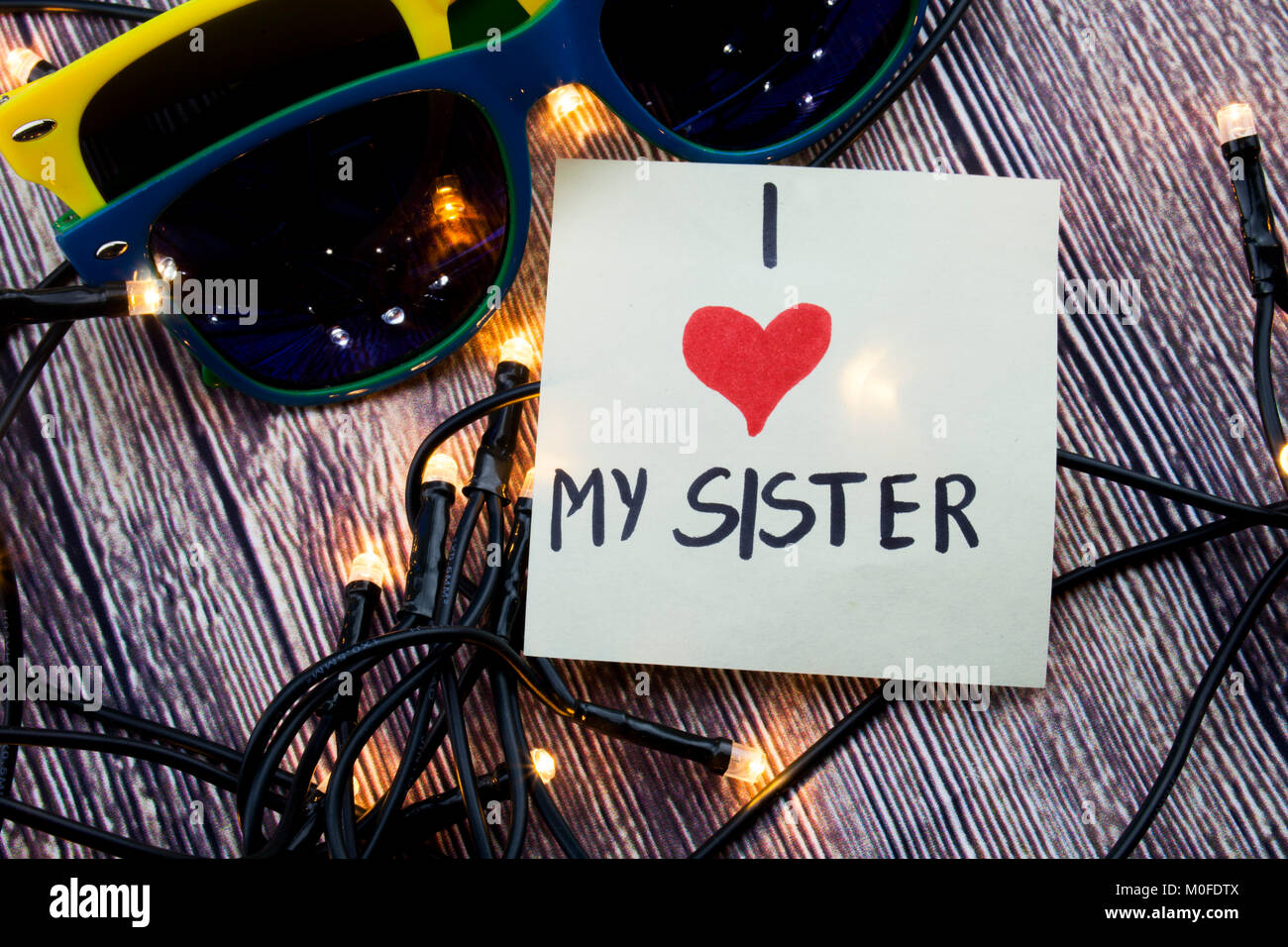 I Love You Sister Stock Photos I Love You Sister Stock Images