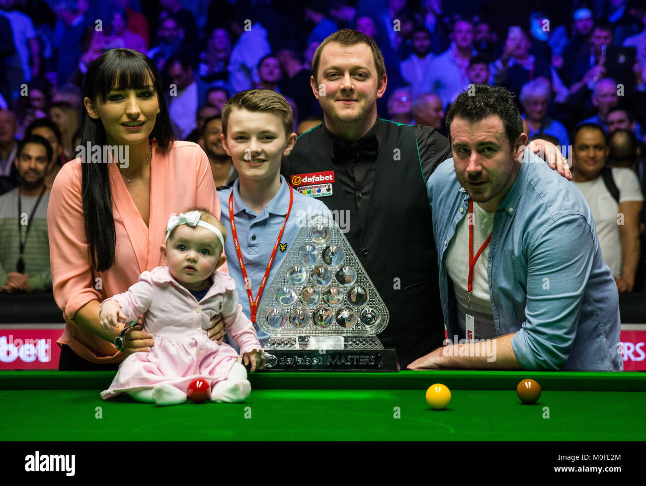Mark allen family snooker hi-res stock photography and images