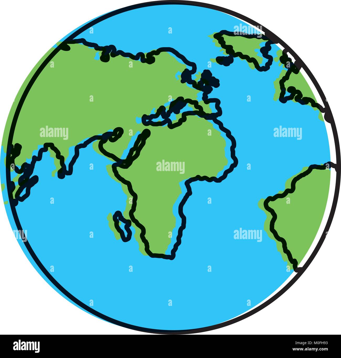 world planet earth icon vector illustration design Stock Vector Image ...