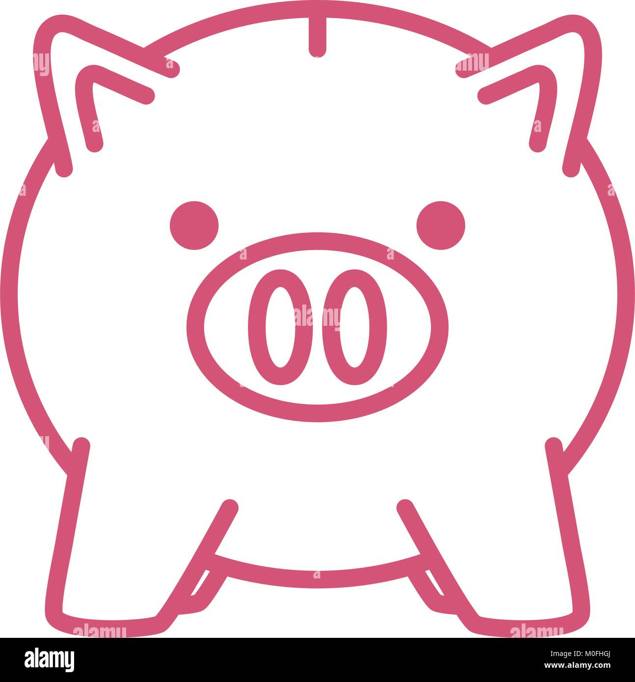 piggy bank vector illustration Stock Vector Image & Art - Alamy