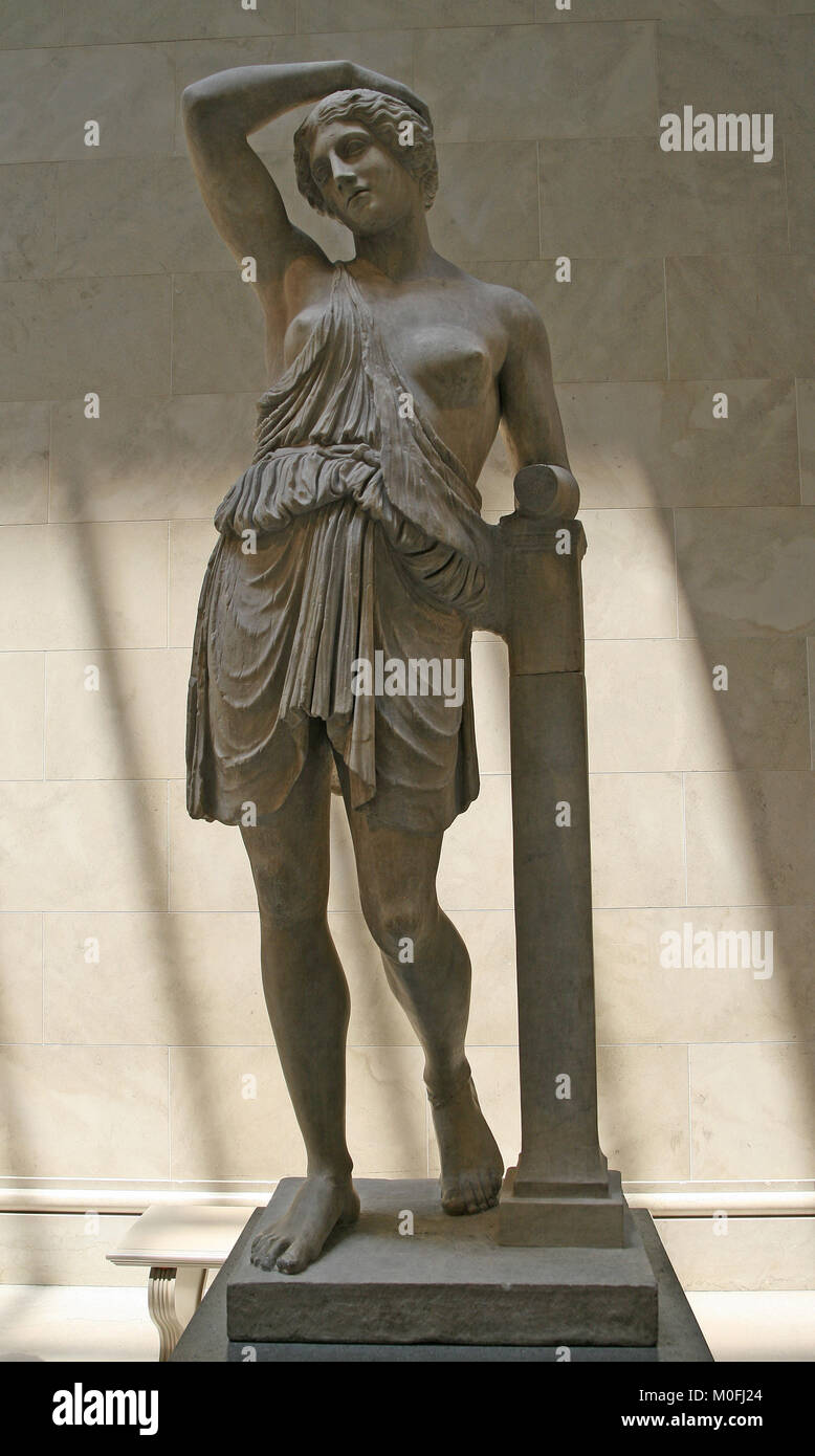 Marble statue of a wounded Amazon, Roman 1st - 2nd century AD, Imperial  Period, The Metropolitan Museum of Art (The Met), Upper Manhattan, New York  Ci Stock Photo - Alamy