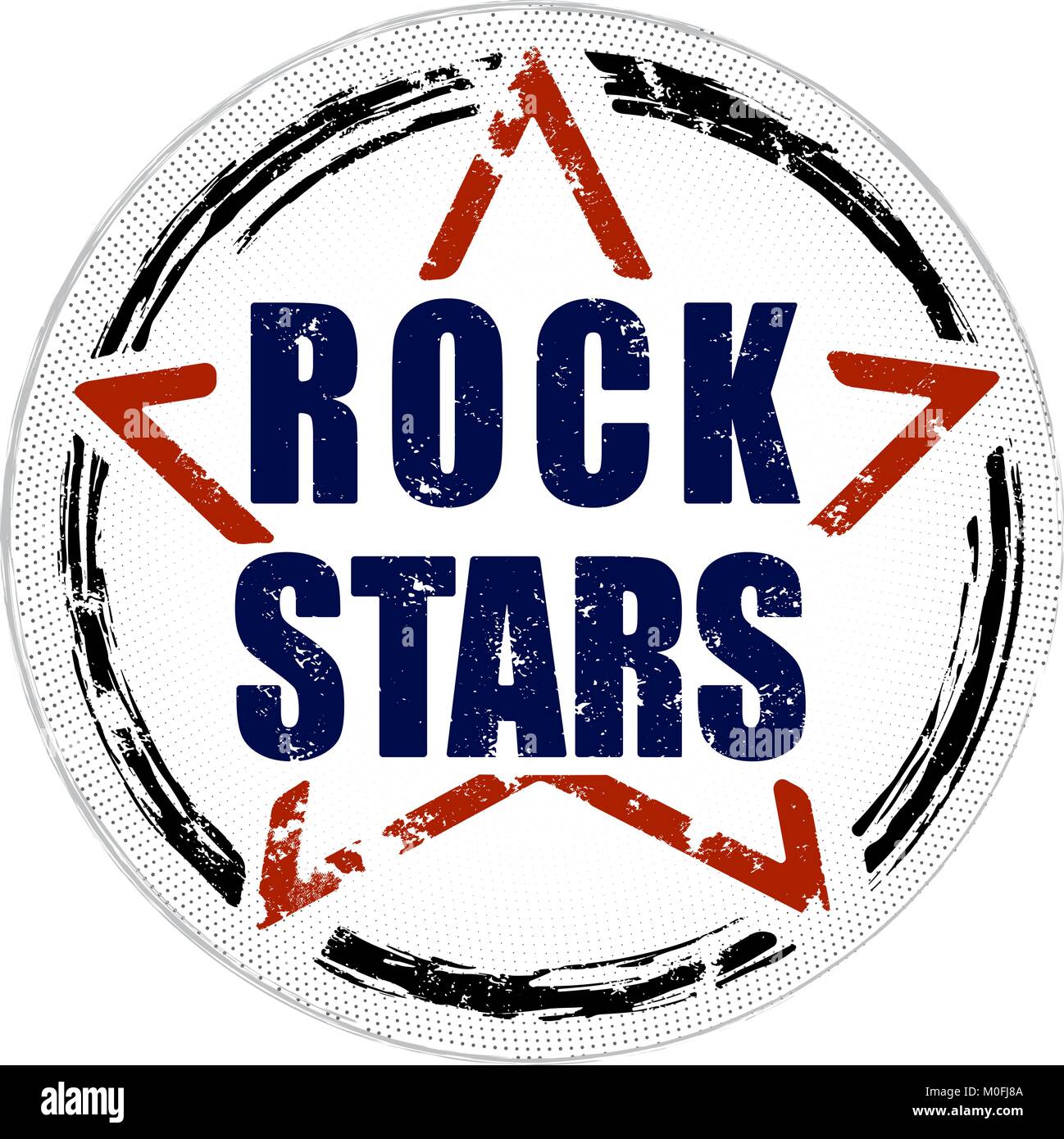 Rock stars grunge design Stock Vector Image & Art Alamy