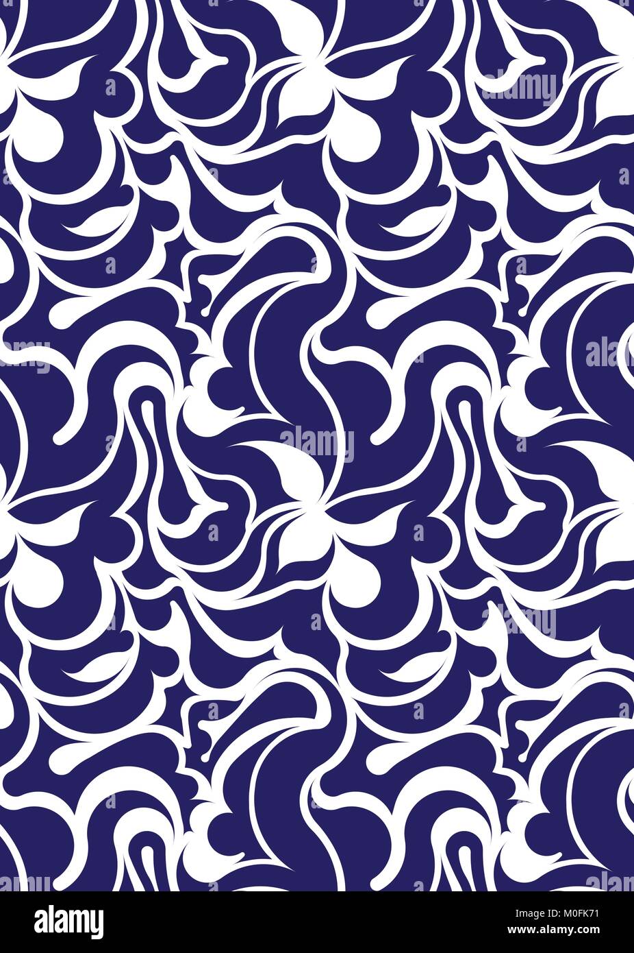 Vector seamless floral pattern Stock Vector Image & Art - Alamy