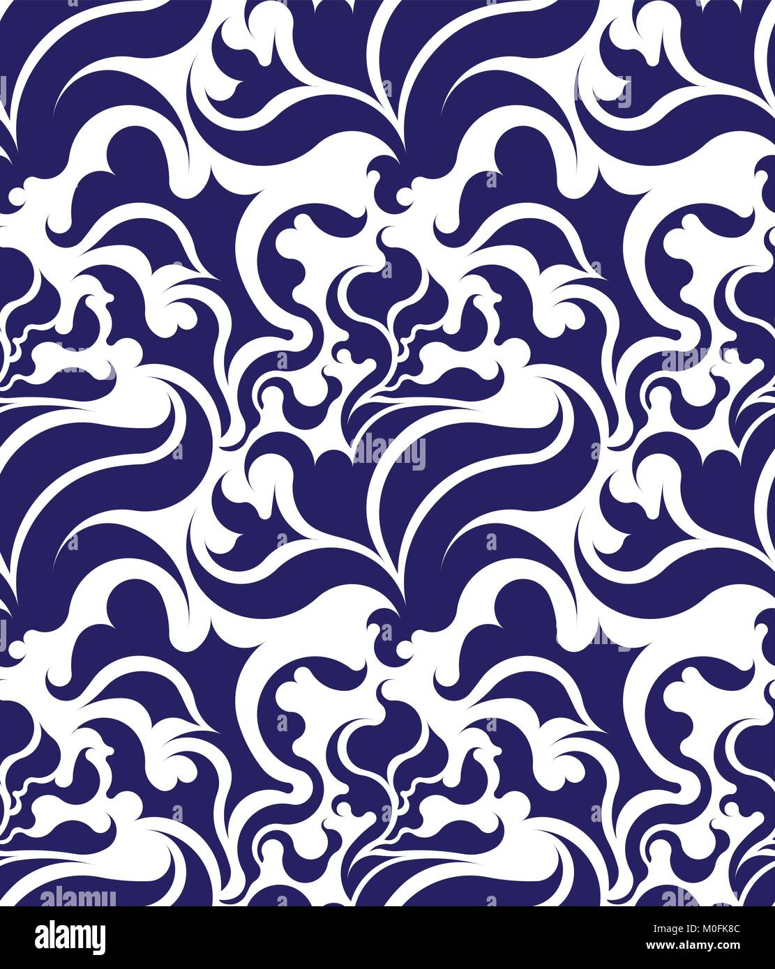 Vector seamless floral pattern Stock Vector Image & Art - Alamy
