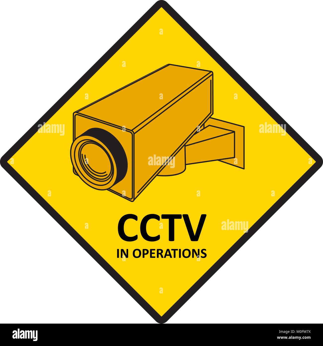 Cctv camera video surveillance sticker hires stock photography and