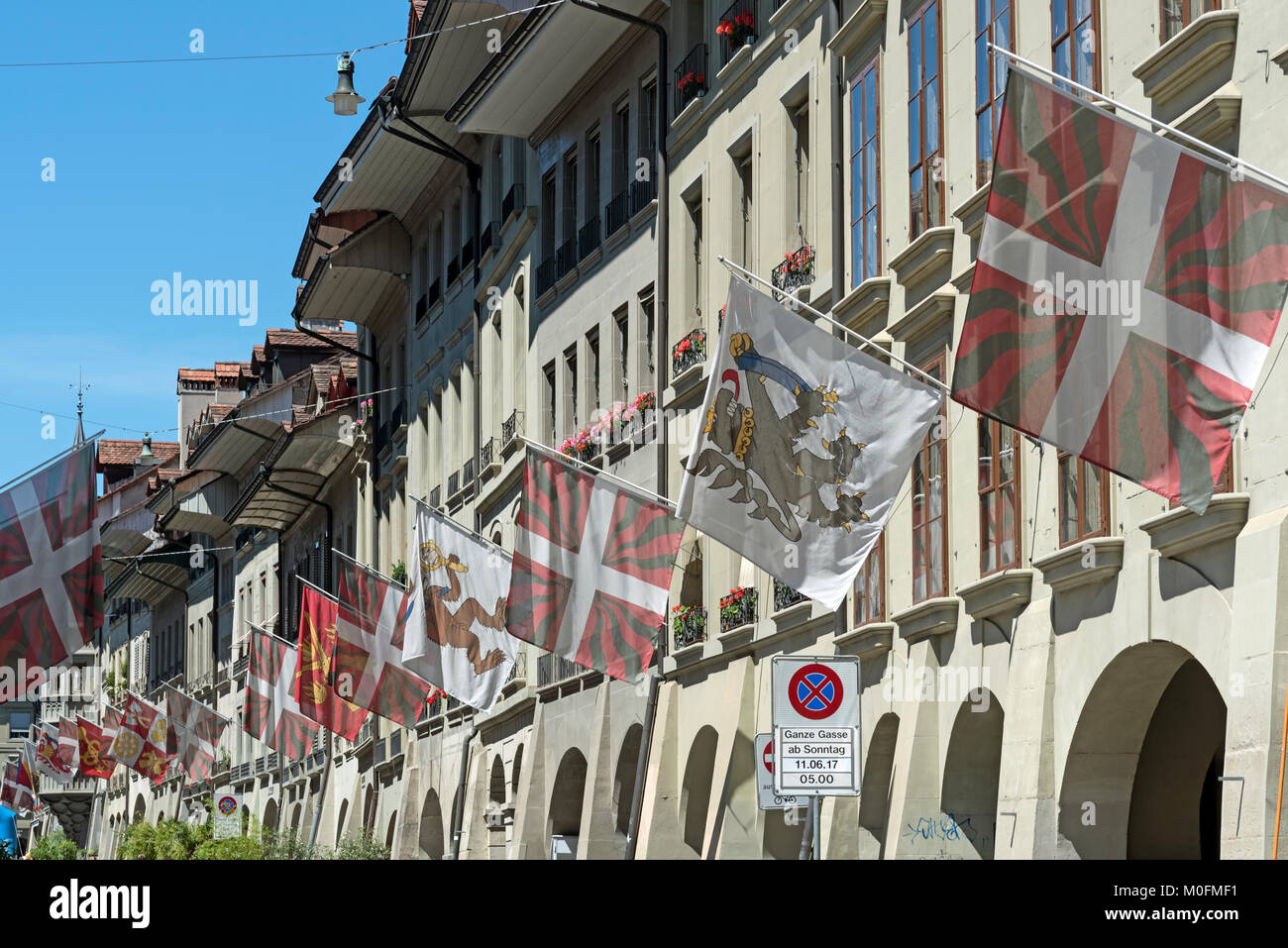 Swiss capital Berne, old town Stock Photo
