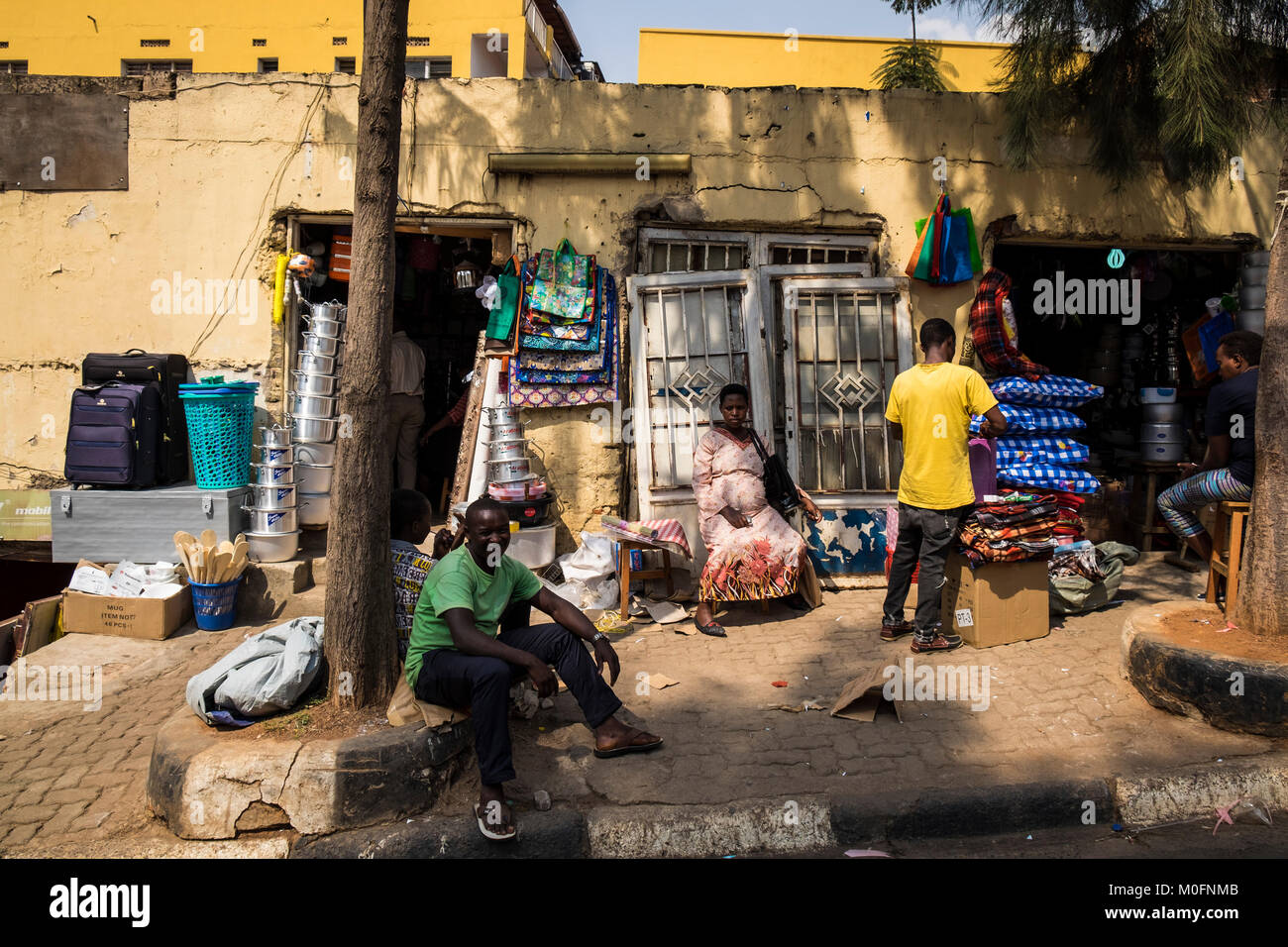 Rwanda, Kigali, daily life Stock Photo Alamy