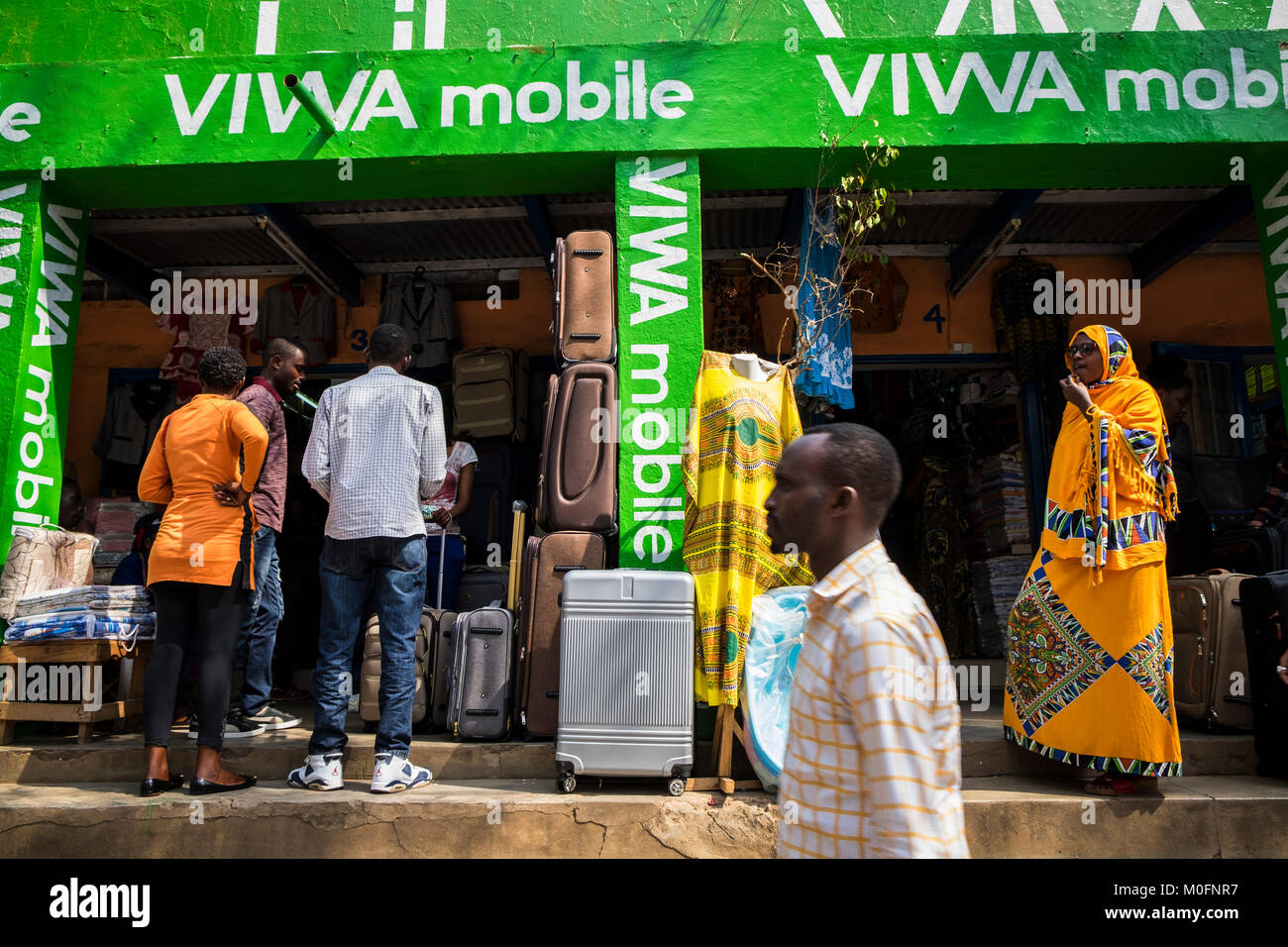 Rwanda, Kigali, daily life Stock Photo Alamy
