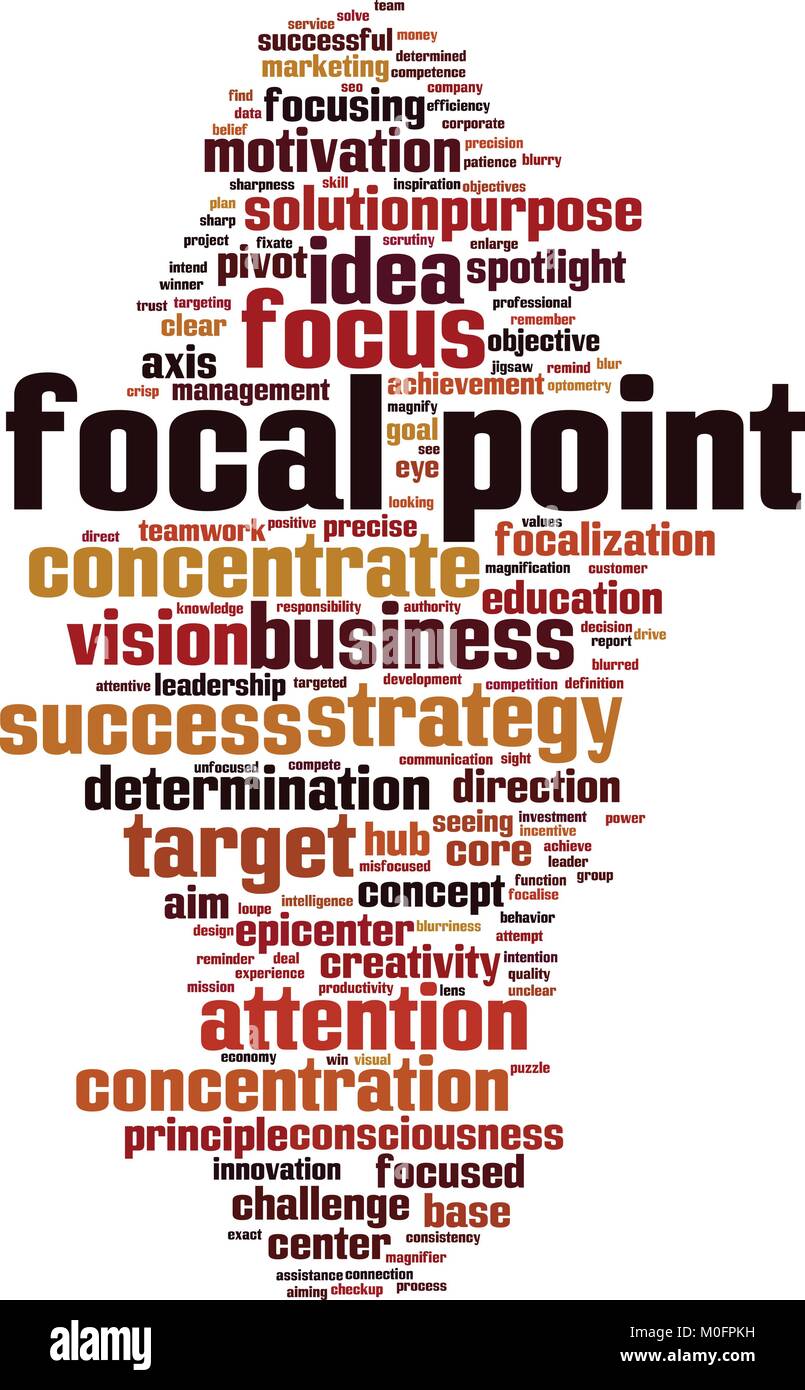 focal-point-word-cloud-concept-vector-illustration-stock-vector-image