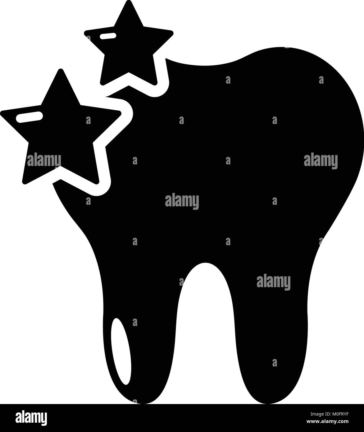 Tooth icon, simple black style Stock Vector Image & Art - Alamy
