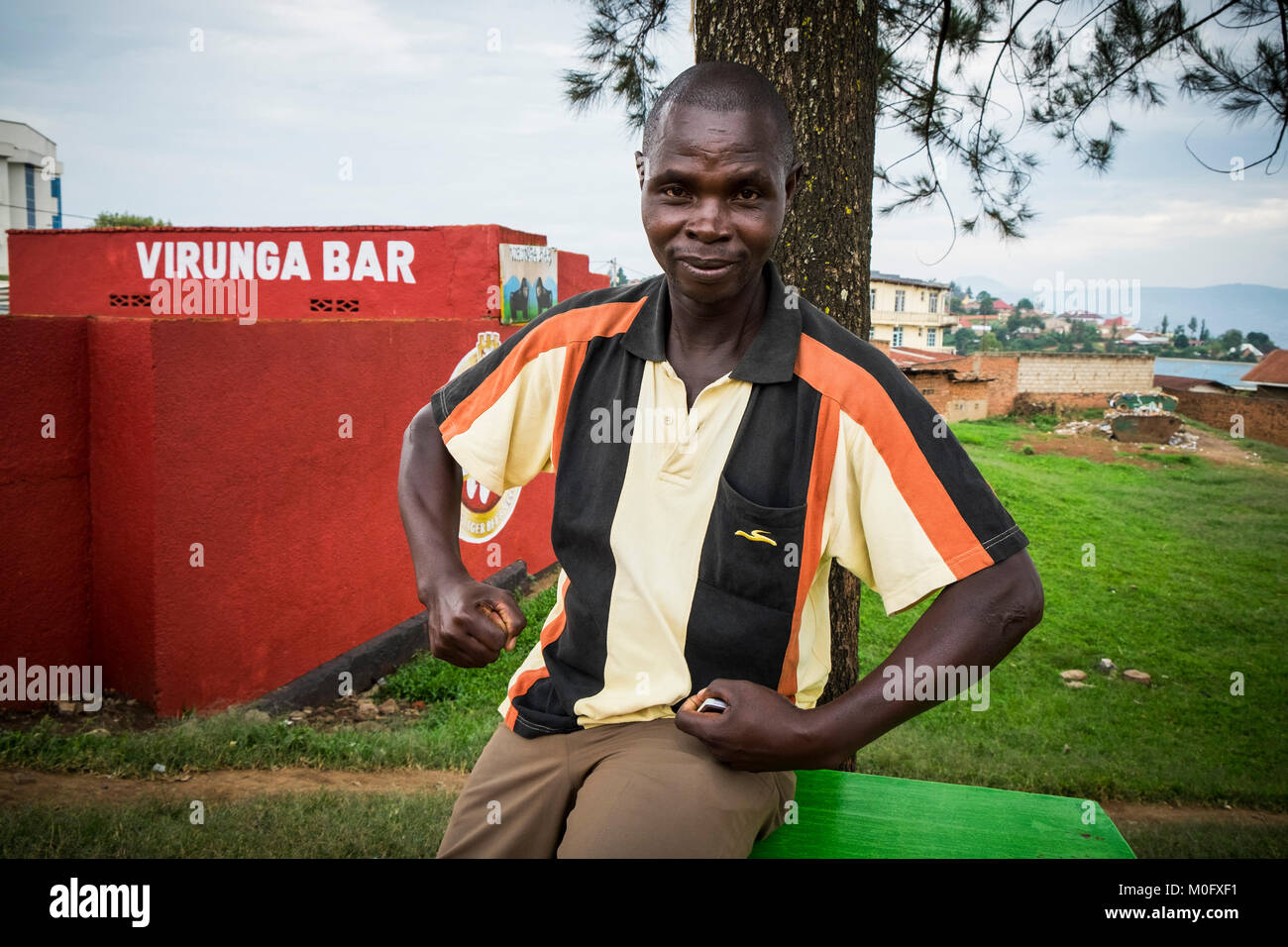 Rwanda, Cyangugu, daily life, portrait Stock Photo