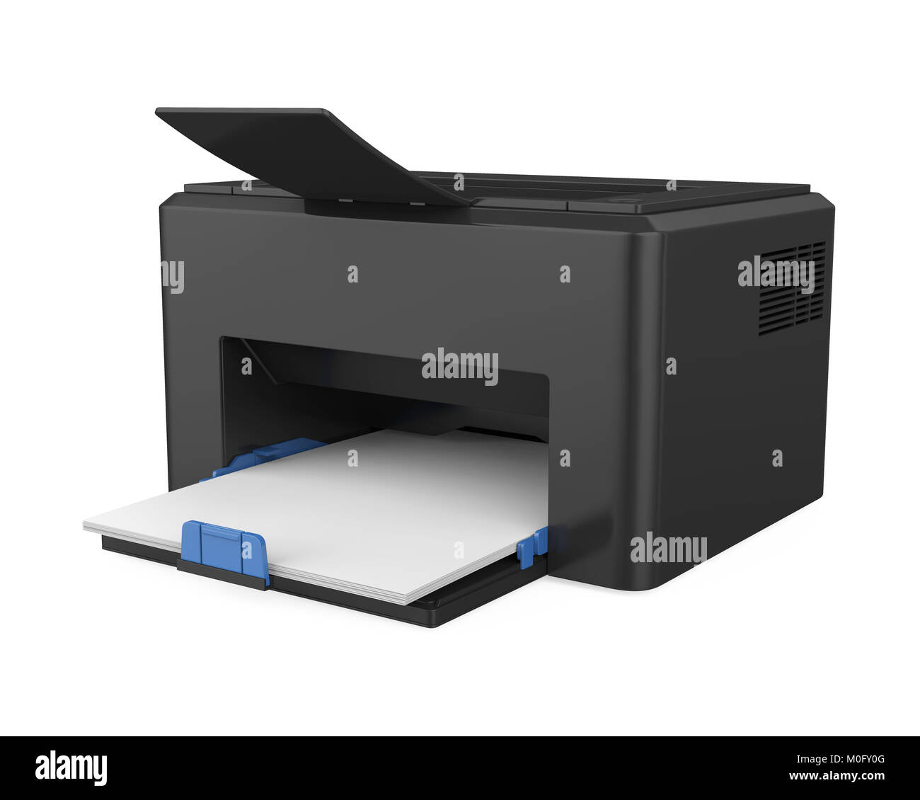 Laser Printer Isolated Stock Photo Alamy