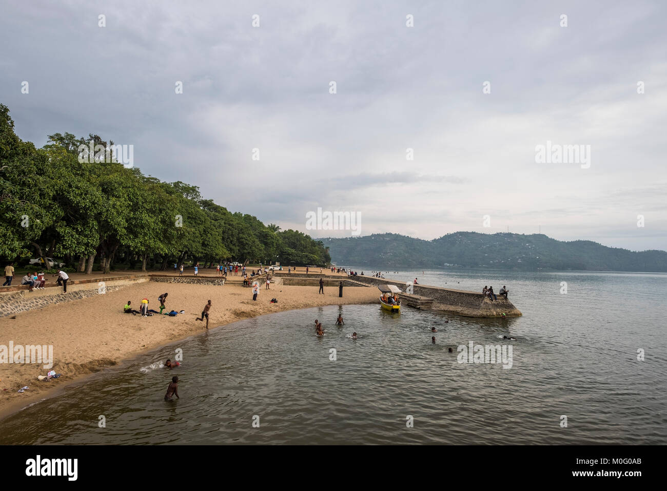 Rwanda, Gisenyi, Kivu lake, daily life Stock Photo - Alamy