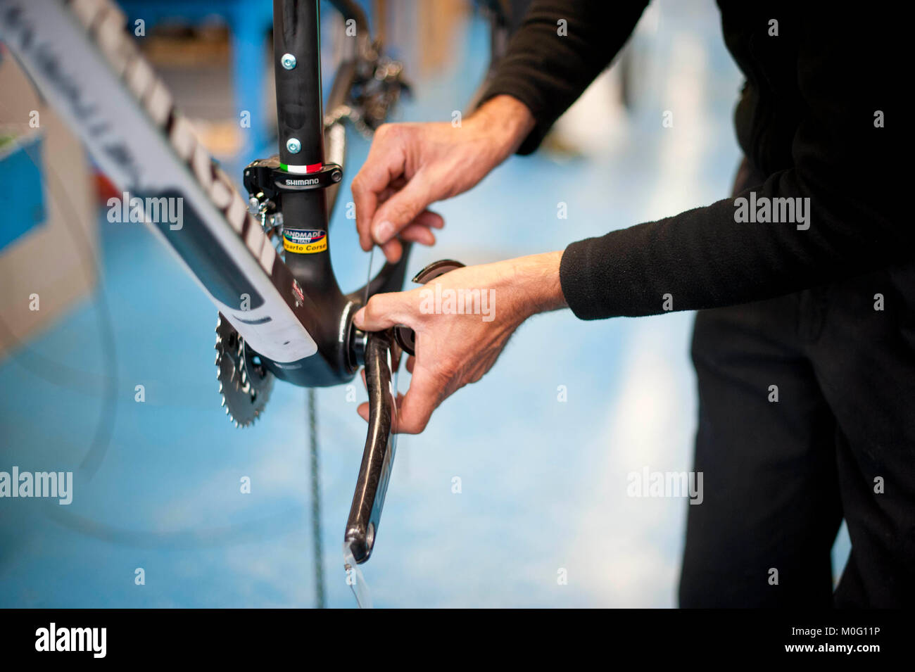 Bianchi bicycles hi-res stock photography and images - Alamy