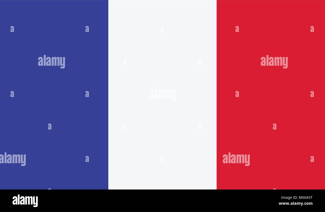 France national flag  Stock Vector