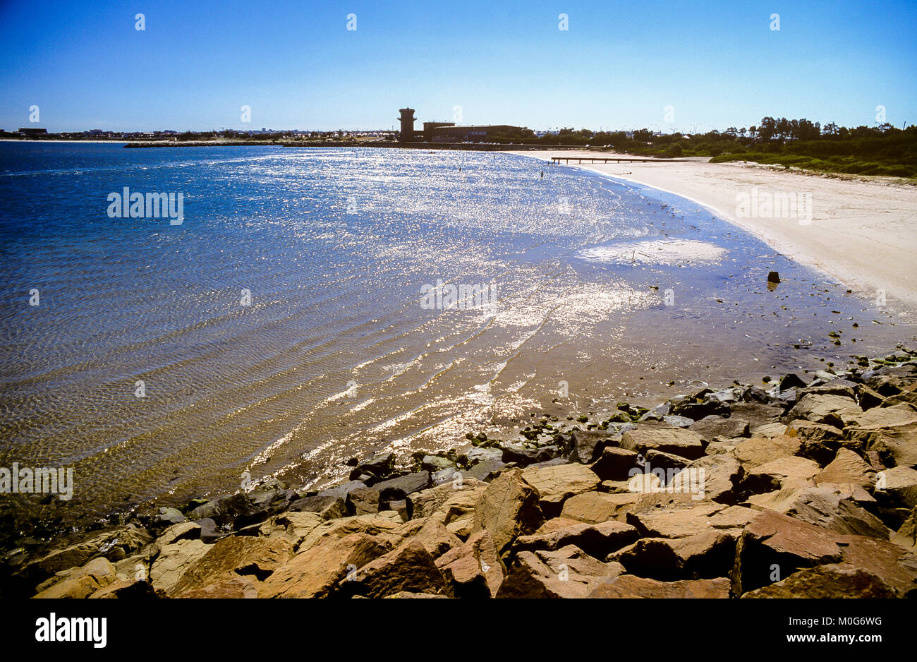 Tower Beach is situated on Botany Bay at Sydney (Kingsford Smith) Airport in Australia. It is