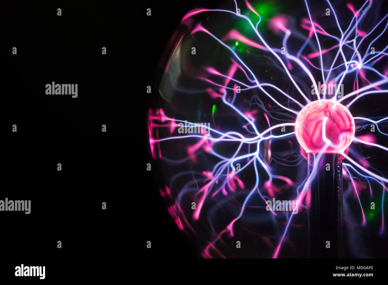 Plasma ball in action hi-res stock photography and images - Alamy