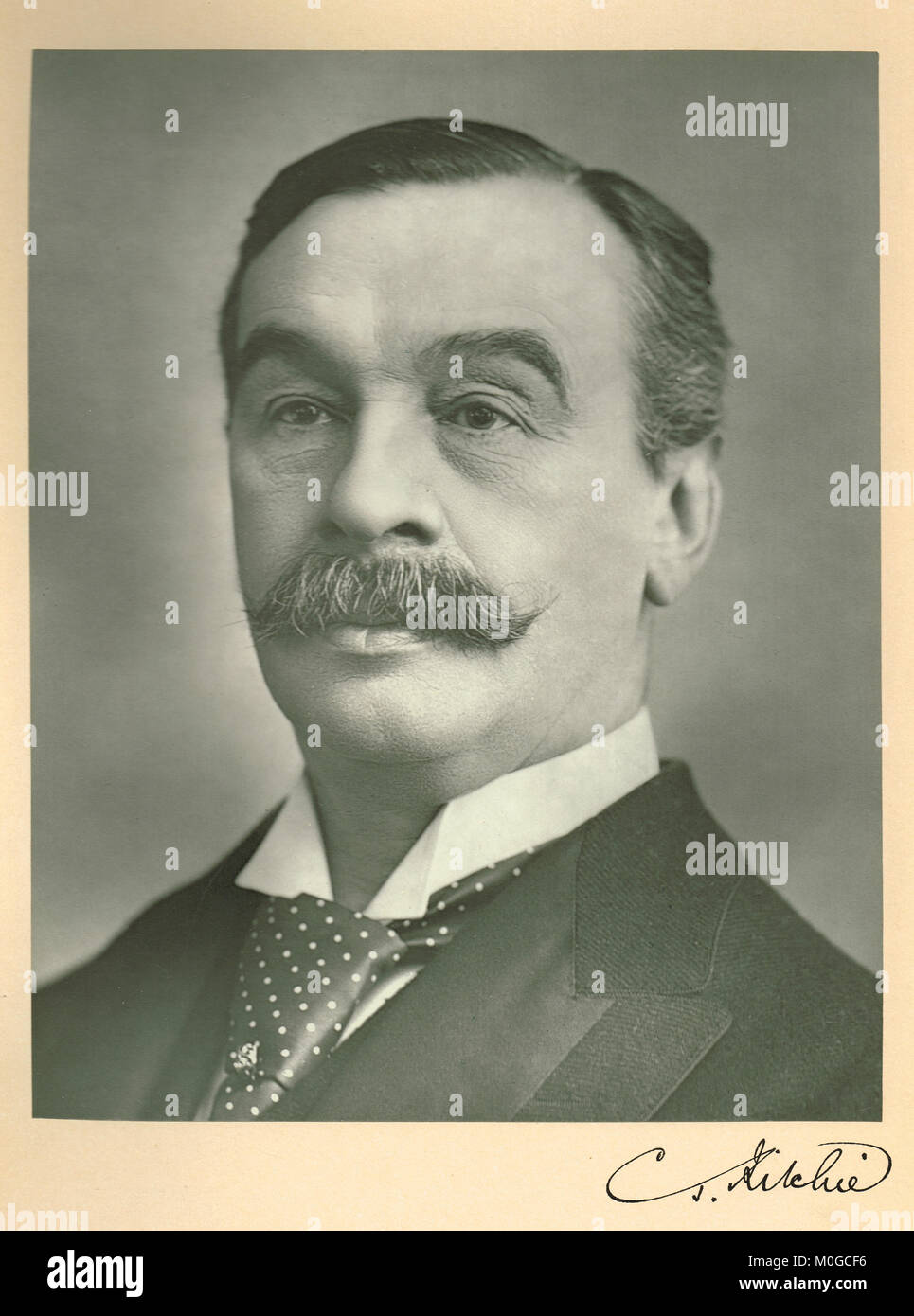 Charles Thomson Ritchie, 1st Baron Ritchie of Dundee Stock Photo