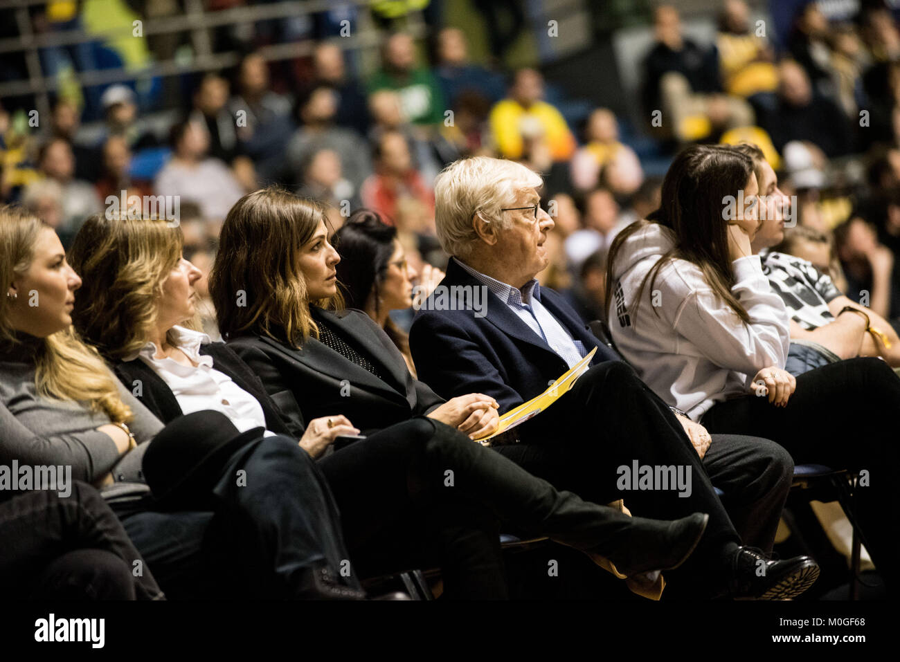 Turin, Italy. 21st Jan, 2018. The modell and showgirl Cristina