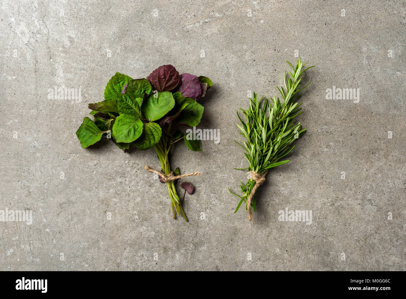 Bunch of fresh herbs Stock Photo Alamy