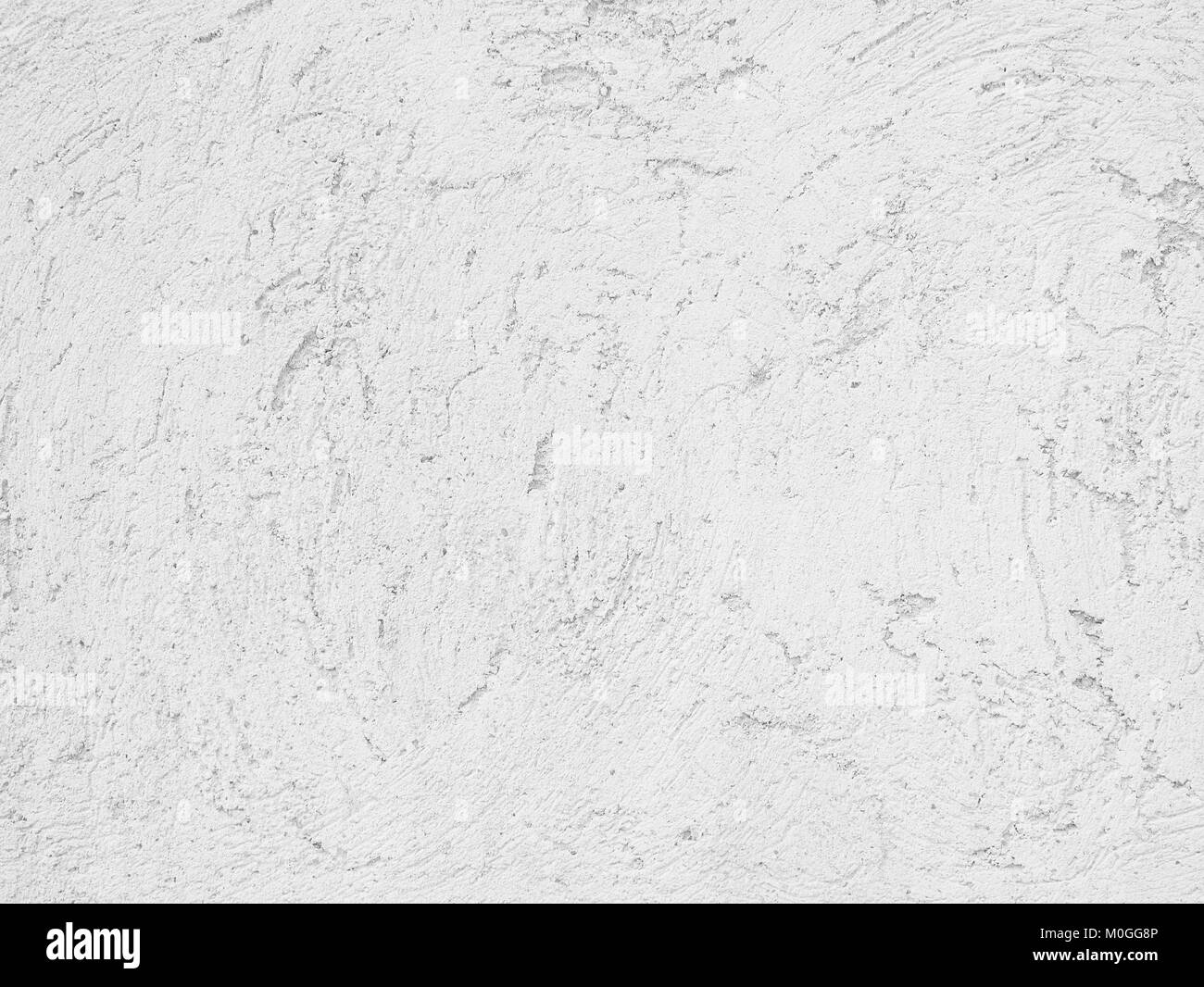 White Cement Wall Background , Closeup Grunge Texture White Paint