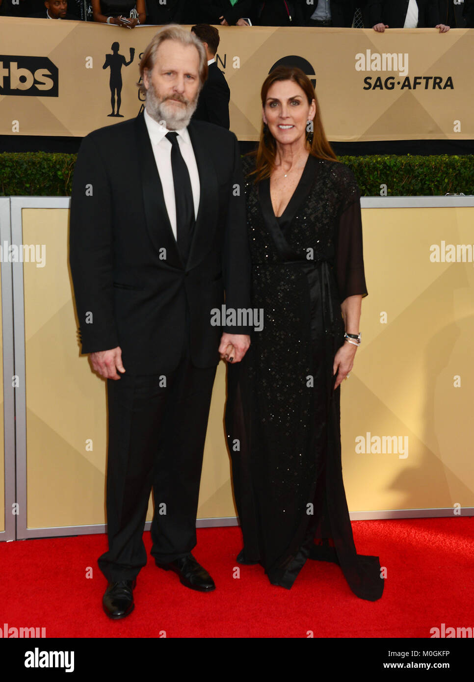 Actor jeff daniels wife kathleen hires stock photography and images
