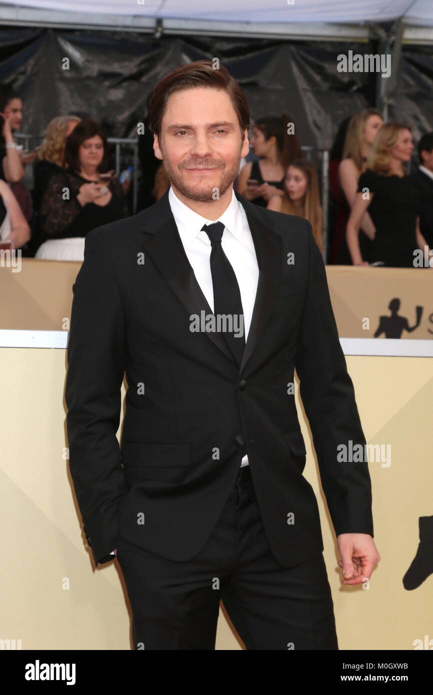 Daniel Bruhl at arrivals for 24th Annual Screen Actors Guild Awards - Arrivals 3, Shrine Auditorium, Los Angeles, CA January 21, 2018. Photo By: Priscilla Grant/Everett Collection Stock Photo