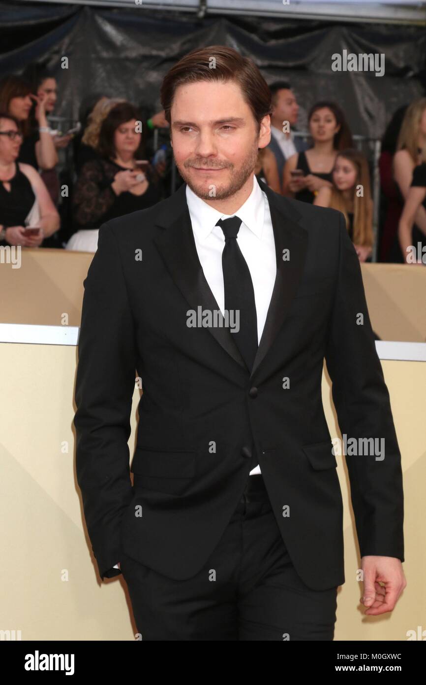 Daniel Bruhl at arrivals for 24th Annual Screen Actors Guild Awards - Arrivals 3, Shrine Auditorium, Los Angeles, CA January 21, 2018. Photo By: Priscilla Grant/Everett Collection Stock Photo