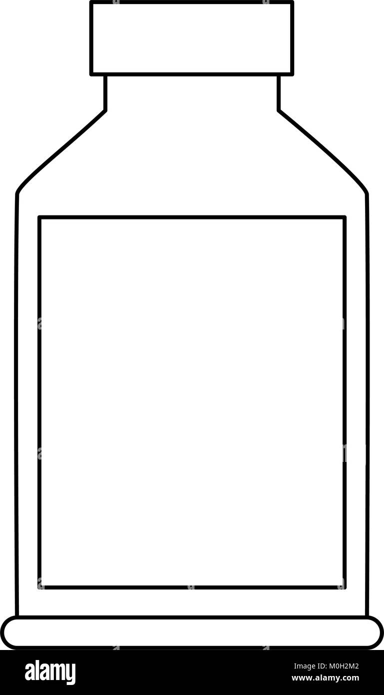 Medicine bottle symbol Stock Vector Image & Art - Alamy