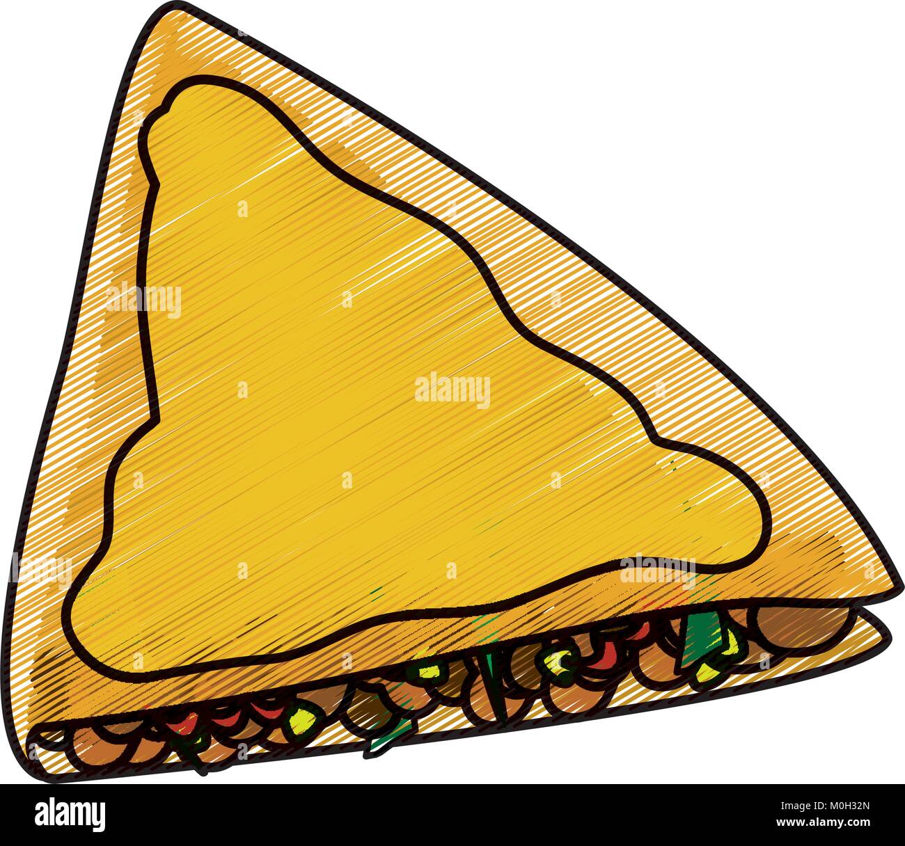 Isolated quesadilla design Stock Vector Image & Art Alamy