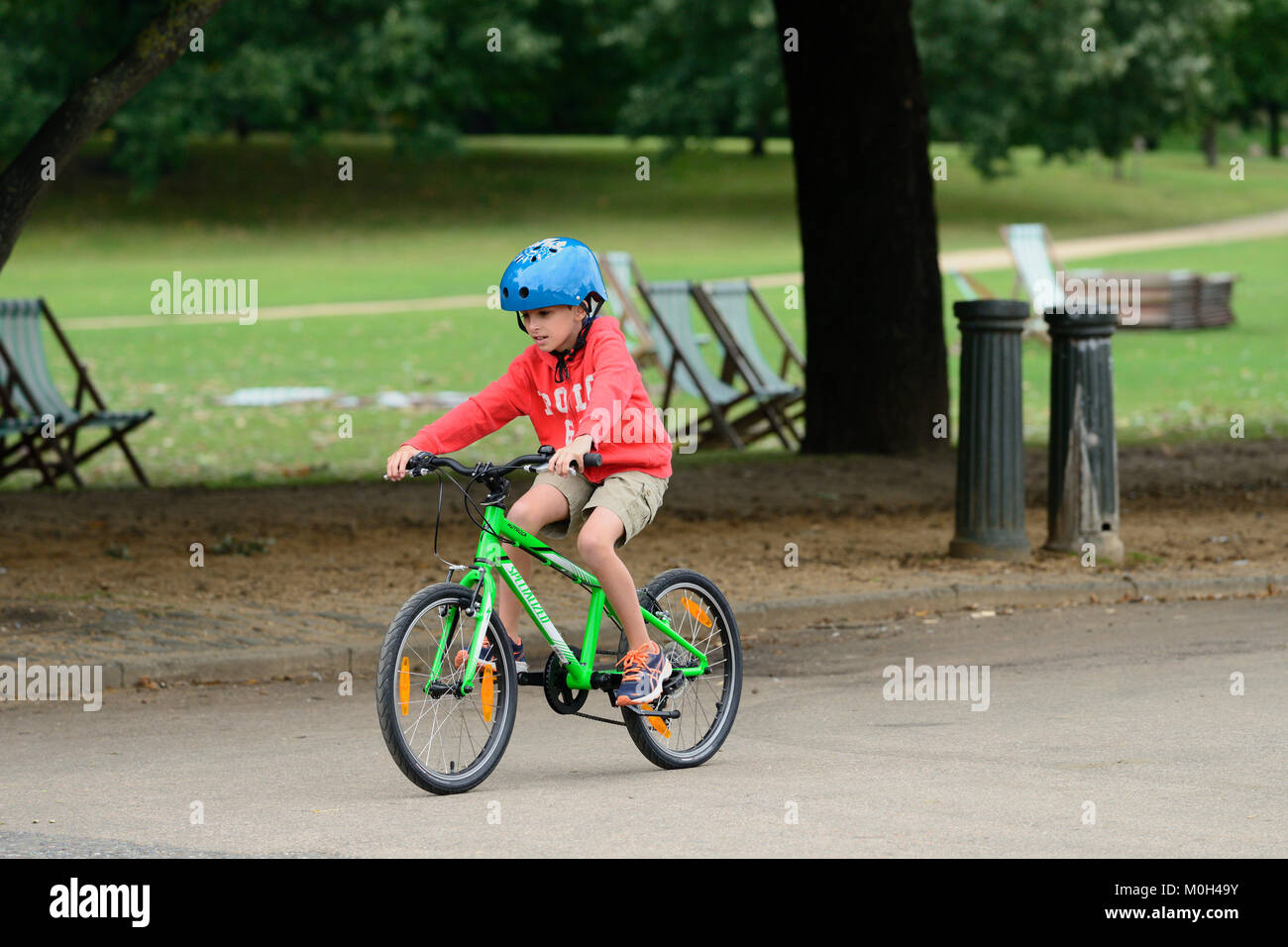 boy on a bike