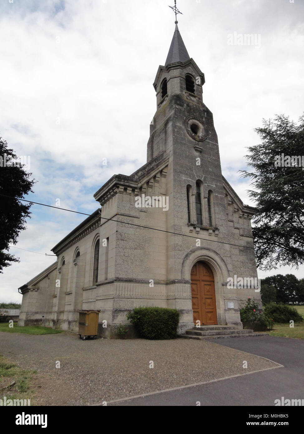 BourguignonsousCoucy (Aisne) église Stock Photo Alamy