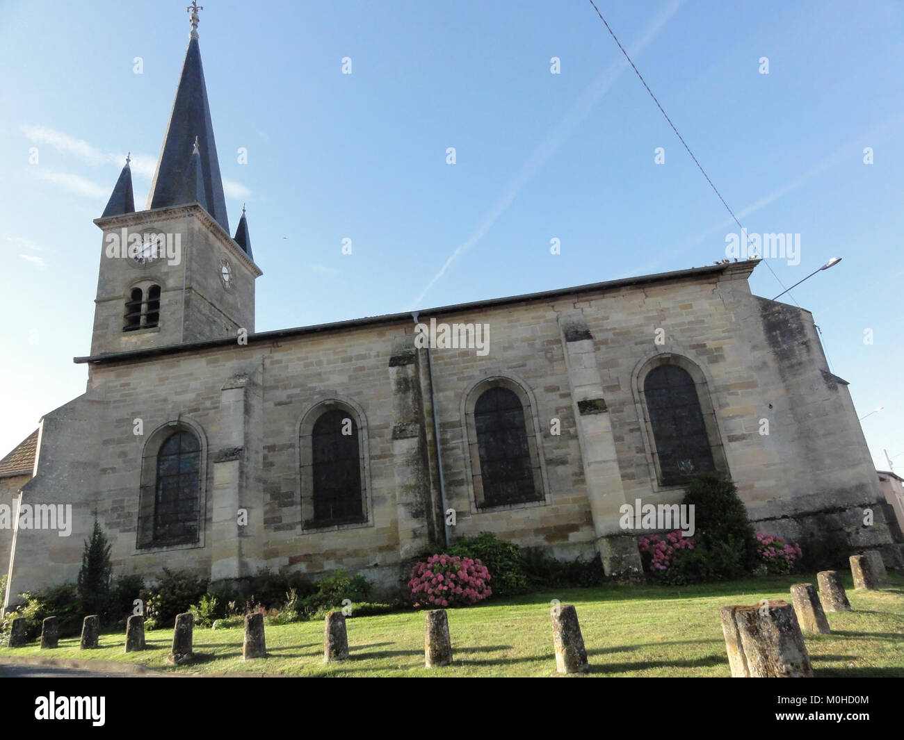 BrillonenBarrois (Meuse) église (01 Stock Photo Alamy