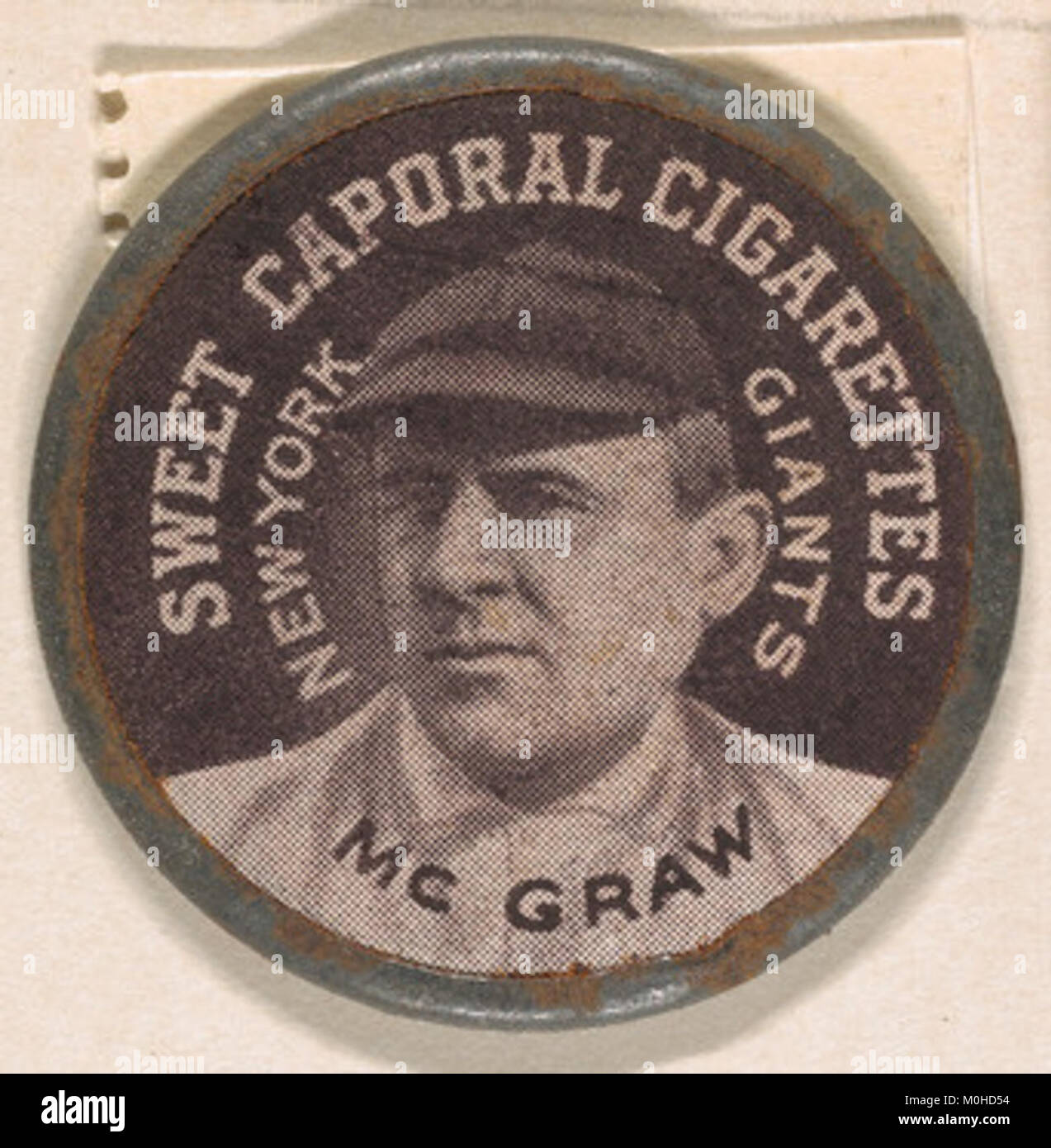 McGraw, New York Giants (black), from the Domino Discs series (PX7