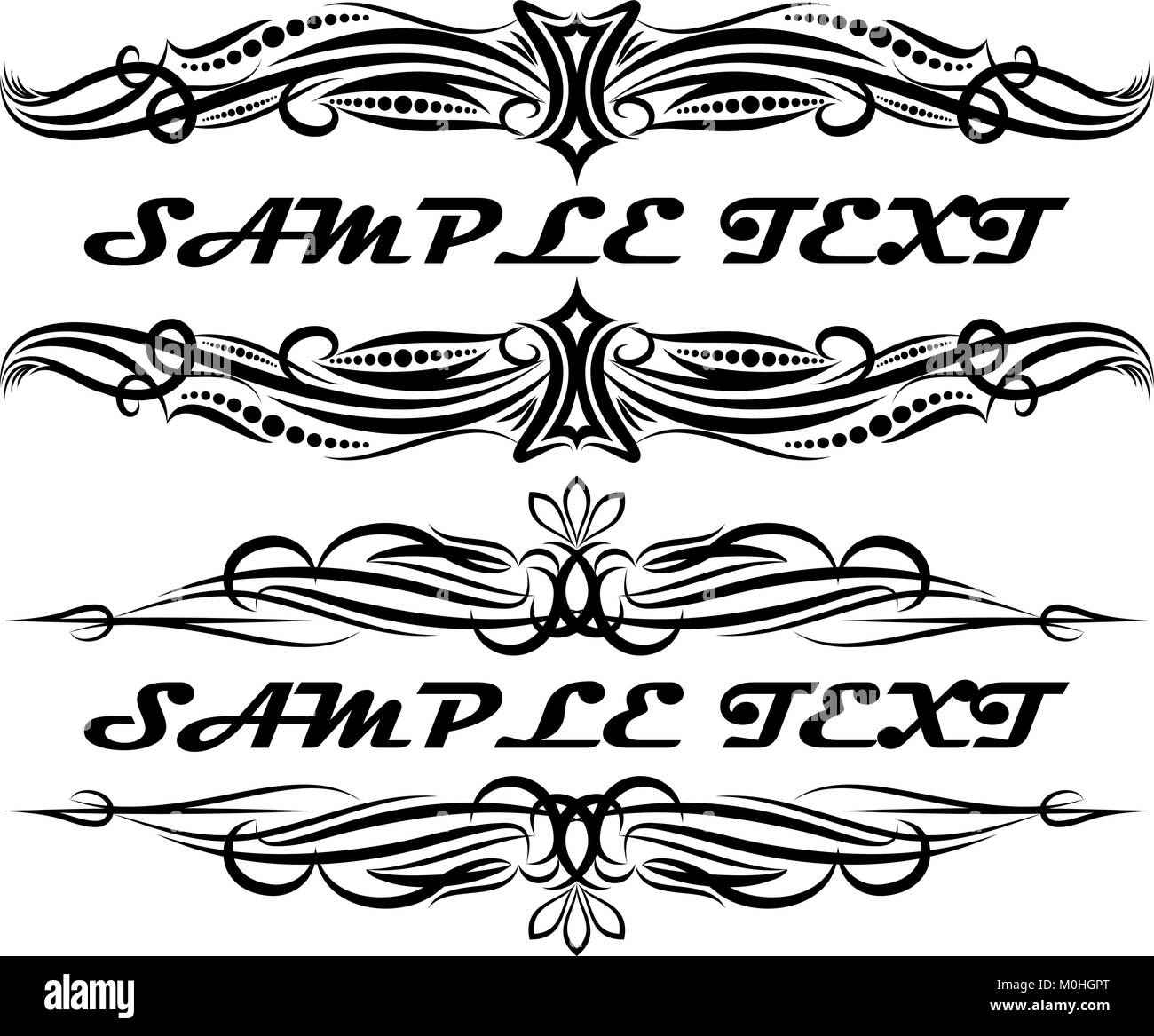 Elegant texts frames Stock Vector Image & Art - Alamy