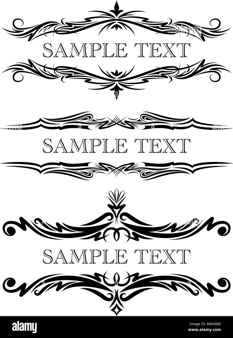 Elegant texts frames Stock Vector Image & Art - Alamy