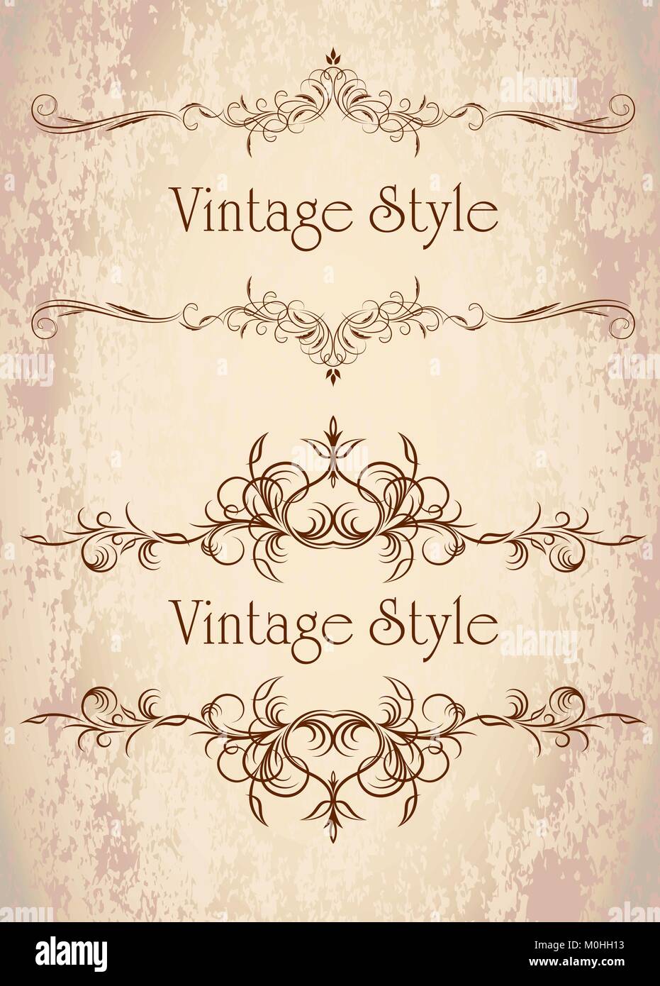 Elegant texts frames Stock Vector Image & Art - Alamy