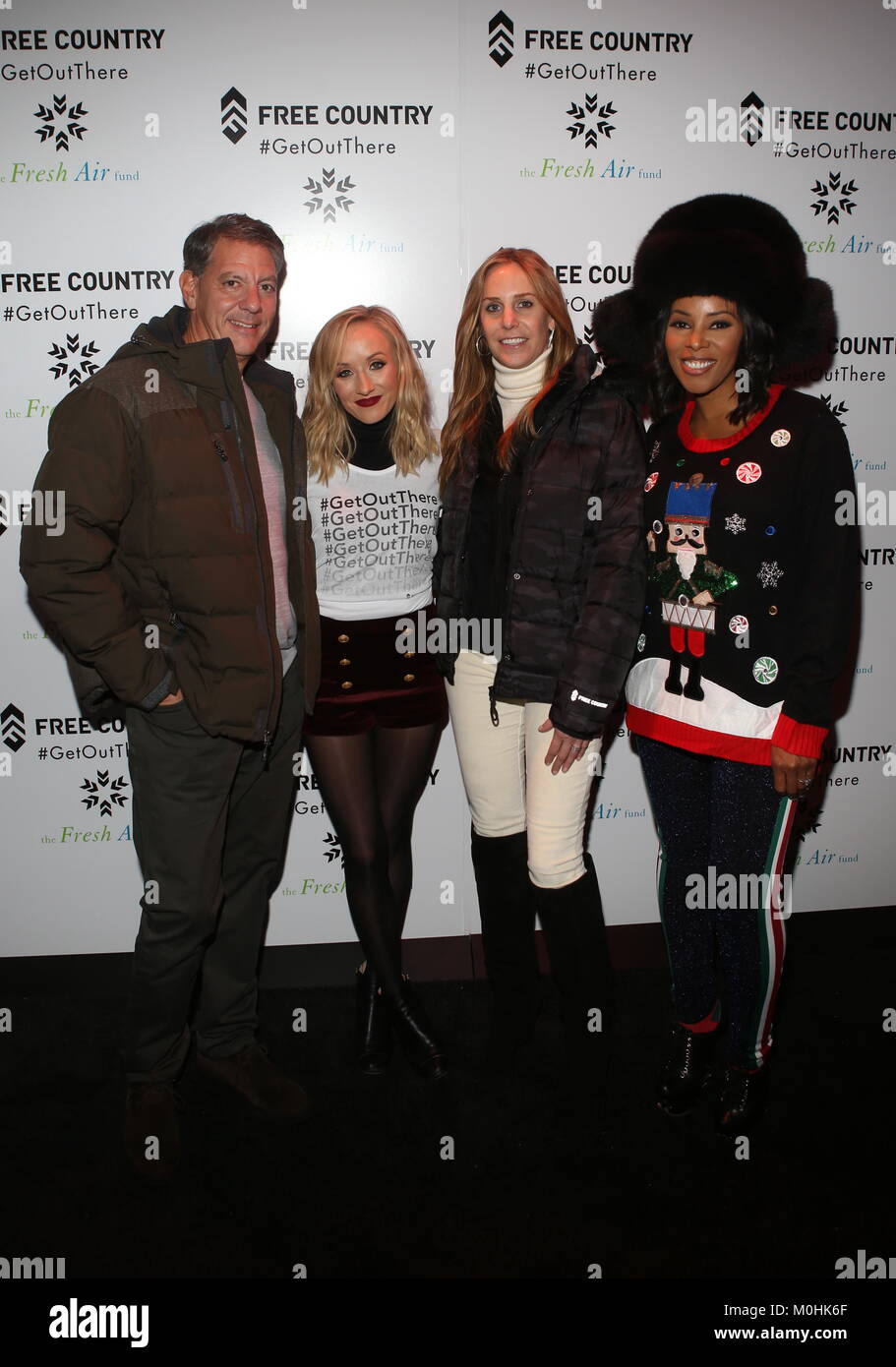 Olympic Medalist Nastia Liukin and Fresh Air Fund Alumna June Ambrose Host Ice Skating Kickoff Event with Fresh Air Fund Families Held at The Polar Lounge at Bryant Park  Featuring: Ira Schwartz, Nastia Liukin, Jody Schwartz  June Ambrose Where: New York, New York, United States When: 19 Dec 2017 Credit: Derrick Salters/WENN.com Stock Photo