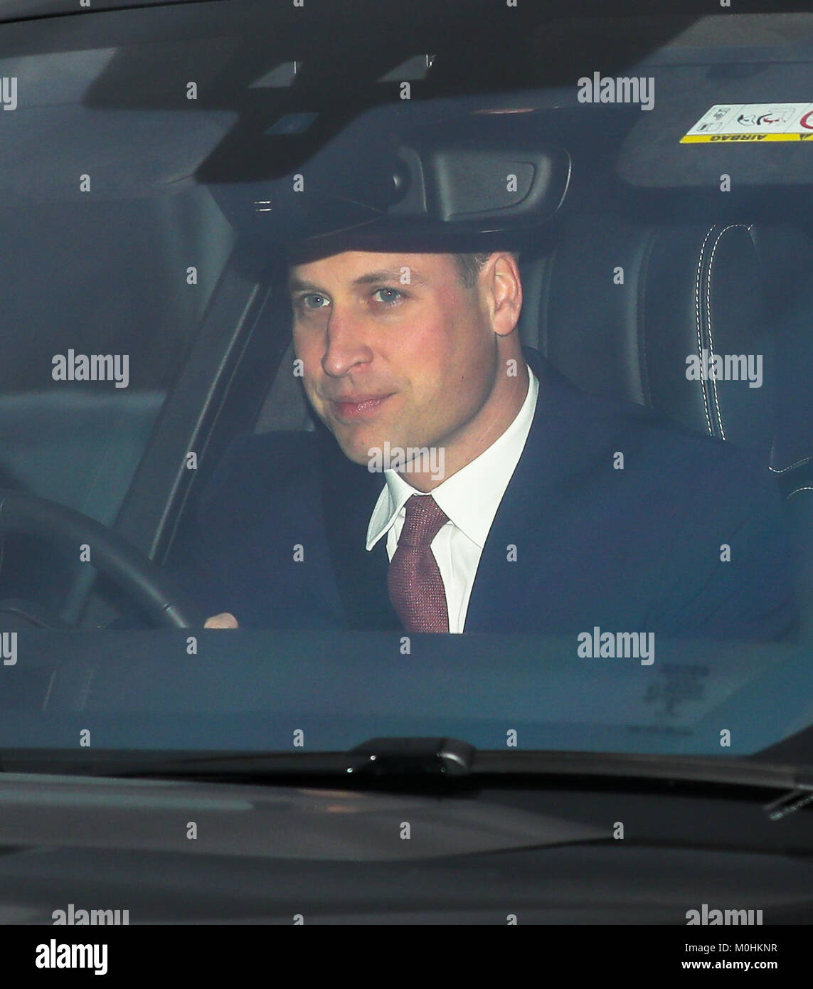Members of the Royal family attend the Queen’s Christmas lunch at