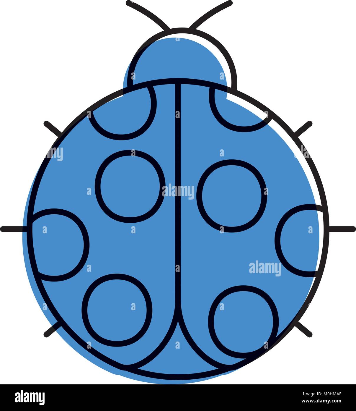 ladybug insect small icon animal Stock Vector Image & Art - Alamy