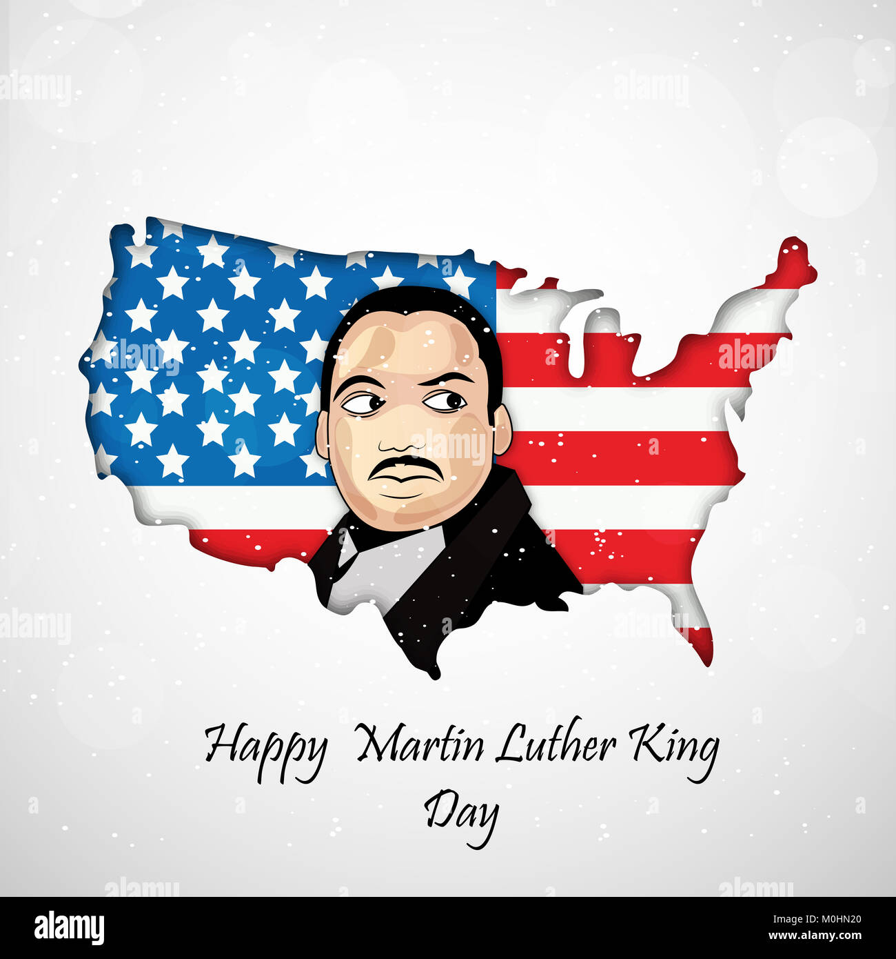illustration of Martin Luther King Day background Stock Photo Alamy