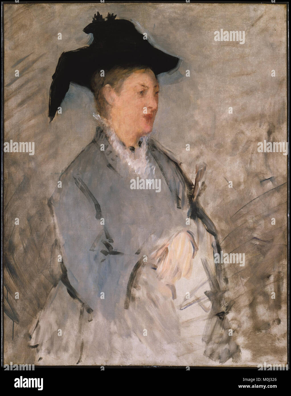 Madame Édouard Manet (Suzanne Leenhoff, 1830–1906) MET DT1929 Stock Photo