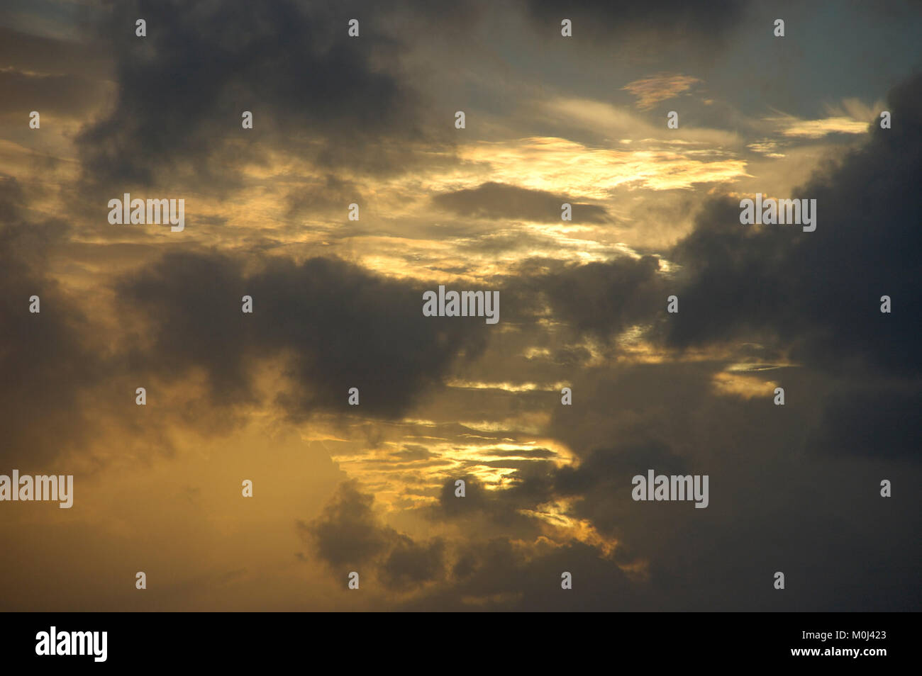 Wolkenstimmung - Cloudscape Stock Photo